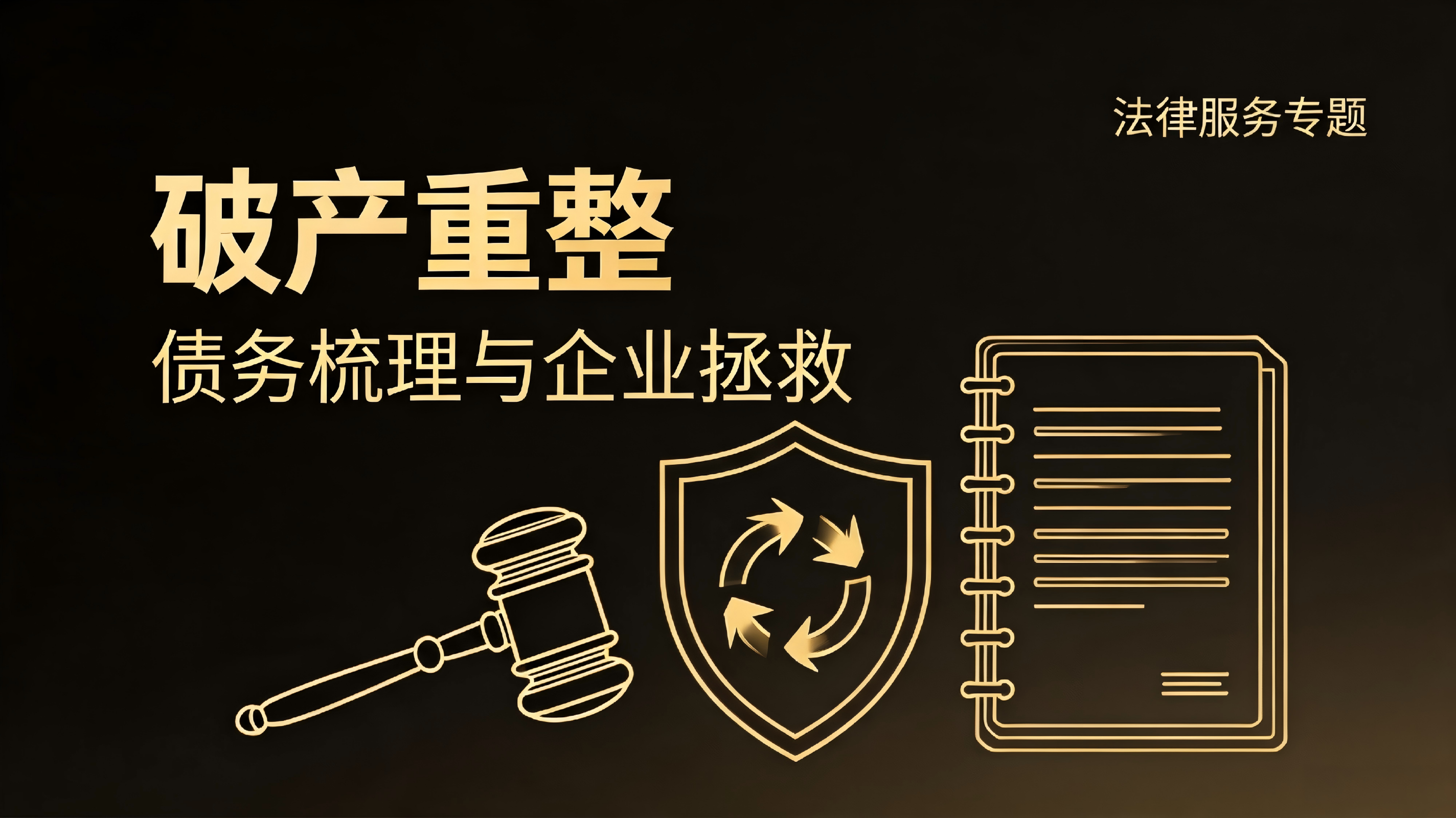 债务危机企业的最后一根稻草：破产重整律师介入越早越好